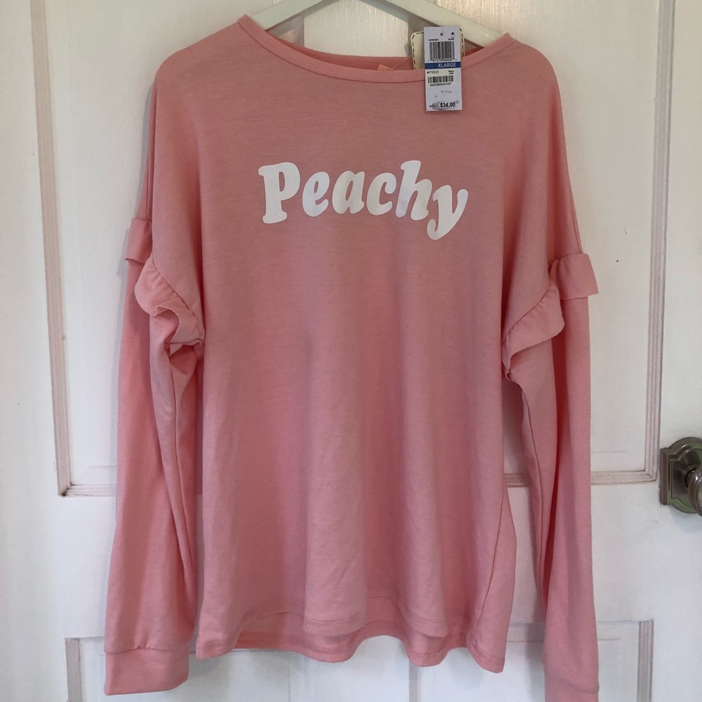 Never worn! With tags! Pink sweatshirt!